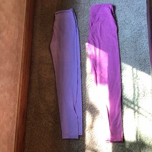 2 pair of Lularoe leggings